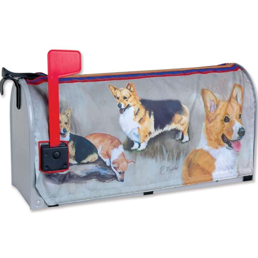 Corgi Polyester Mailbox Cover