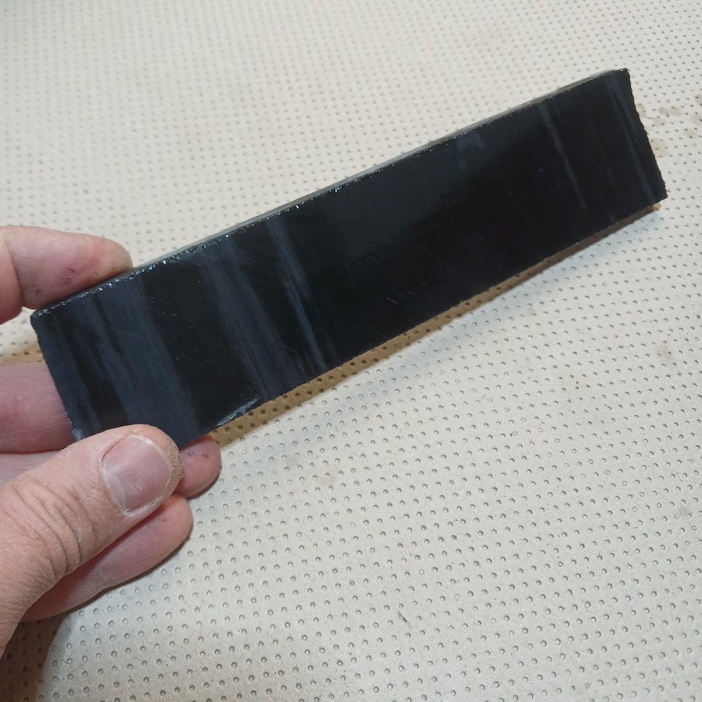 9 190 x 45mm NATURAL MULTI BLAC OBSIDIAN PREFORMS SLAB KNAPPING KNIFE ARROWHEAD