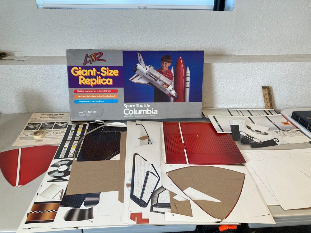 LTR Giant Size Replica Space Shuttle Columbia 1985