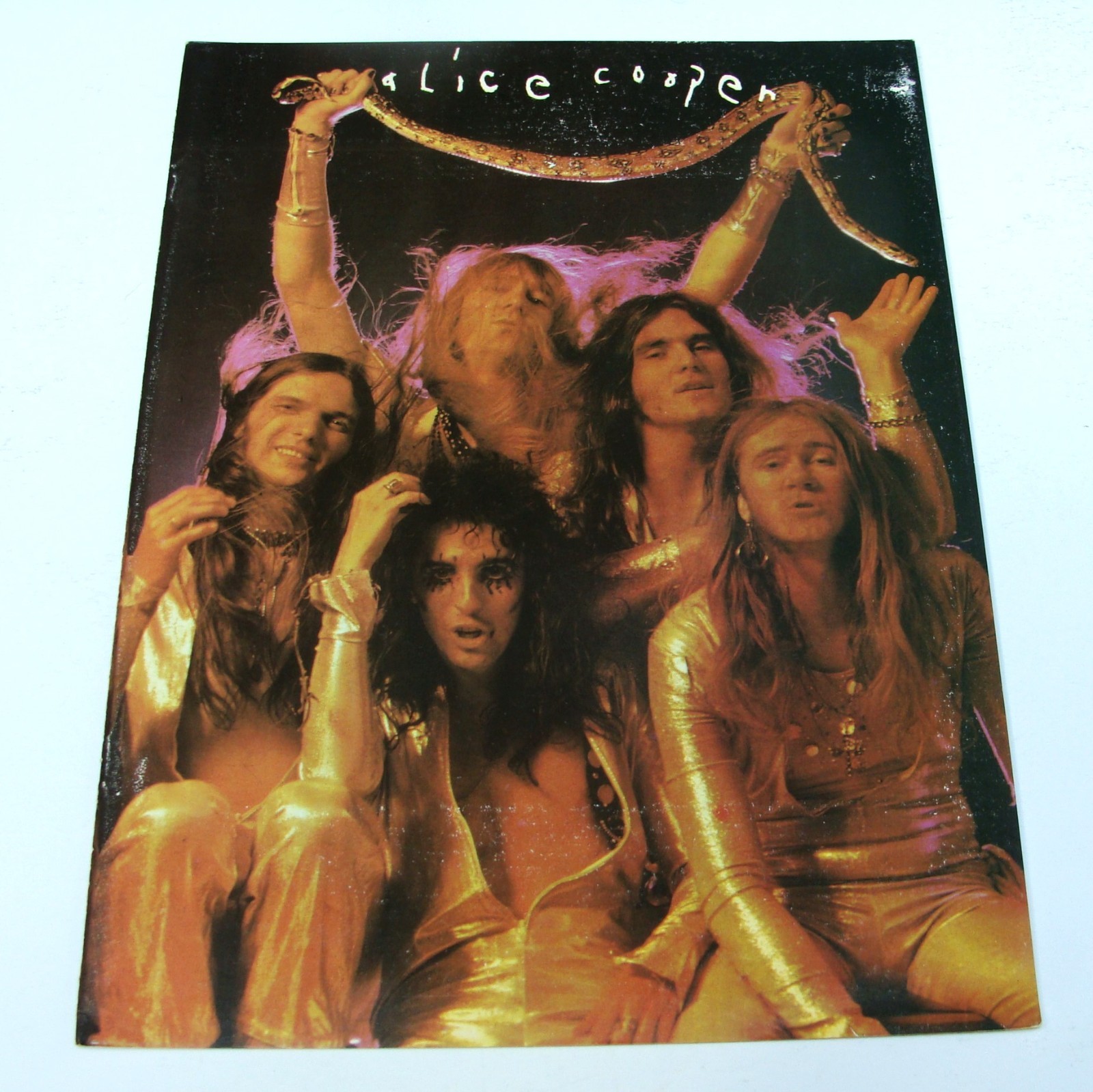 ORIG 1971 ALICE COOPER - PHOTO TOUR BOOK - SOUVENIR BOOK PUBLISHERS