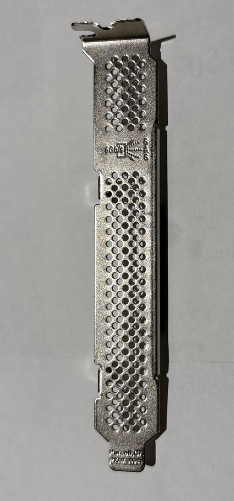 Full Height Bracket for Adaptec/LSI SAS Controllers & HBA, & other brands