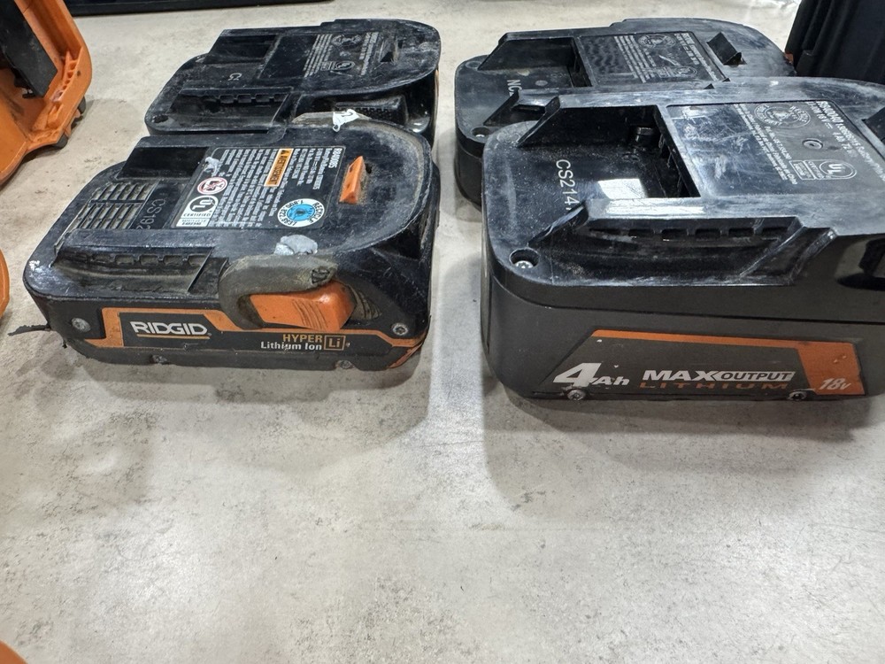 Ridgid 5-Tool Combo Kit Drill, Micro Impact, Nailer & more!