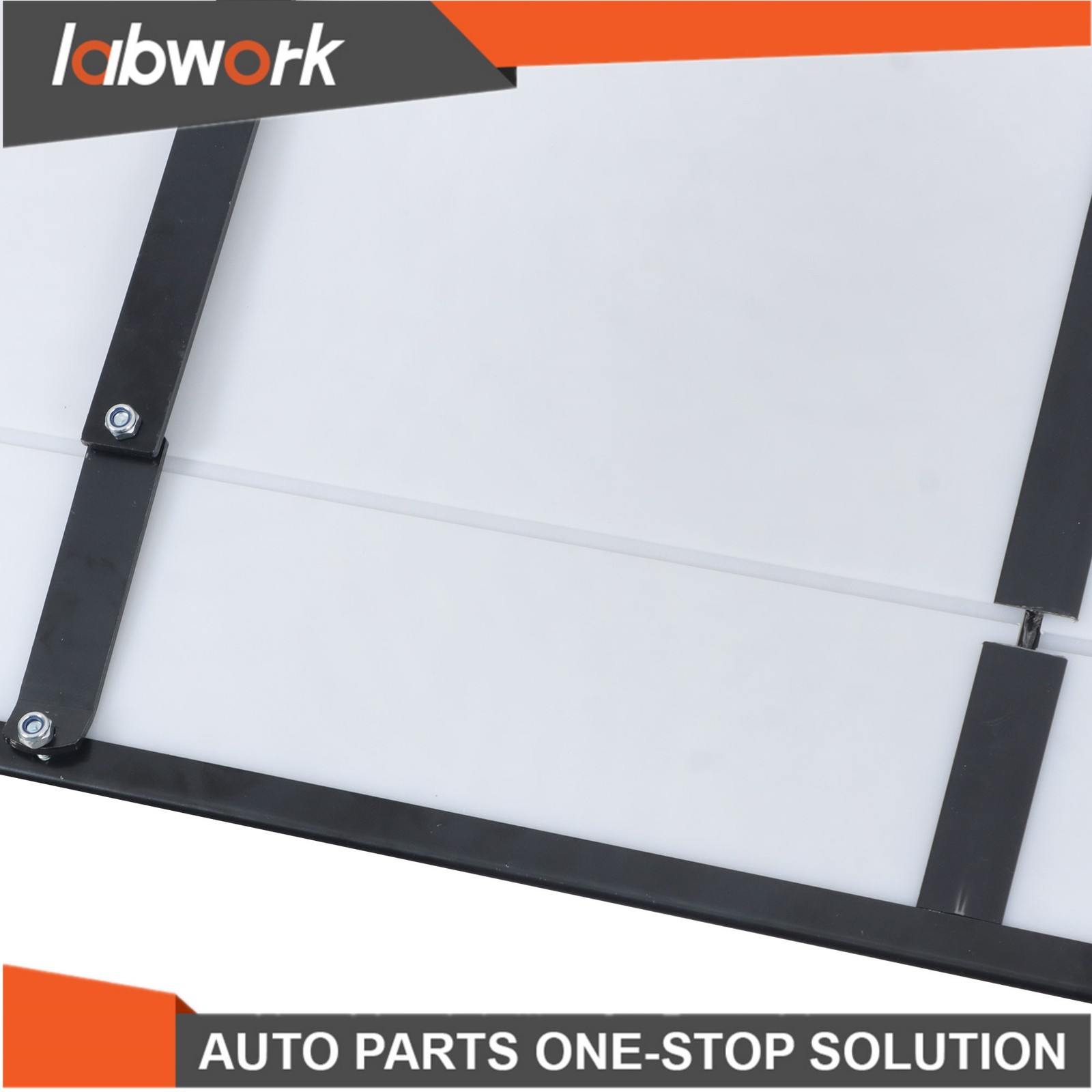 Labwork 52" X 52" For ROPS Snow Shield White Canopy Tractor 2" x 2" or 2" x 3"