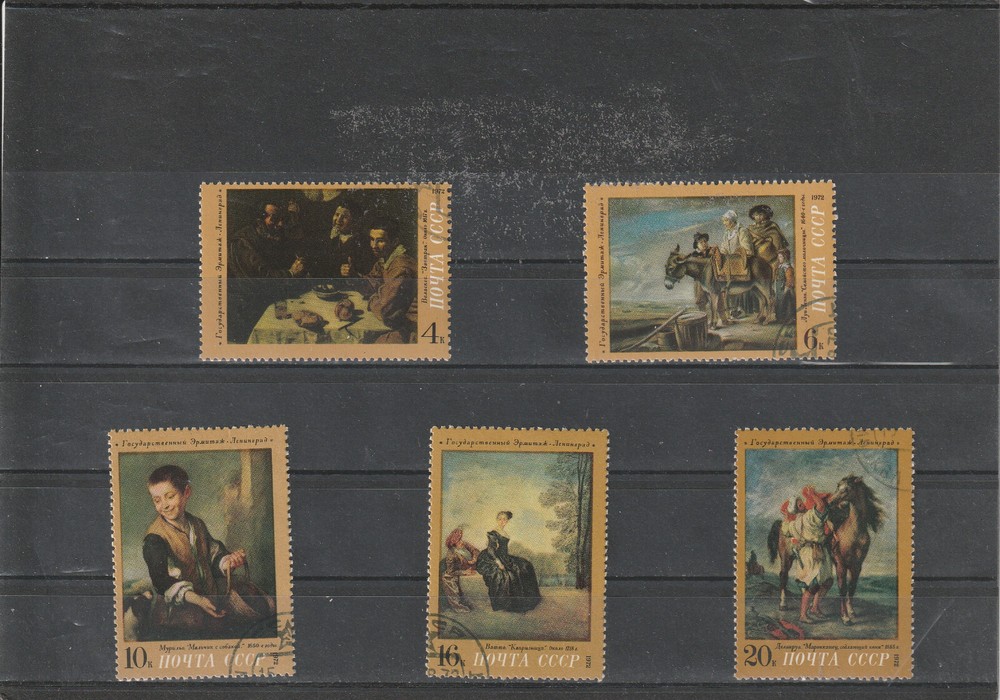 USSR Mi. No. 4036-4040.---1972.      L-49
