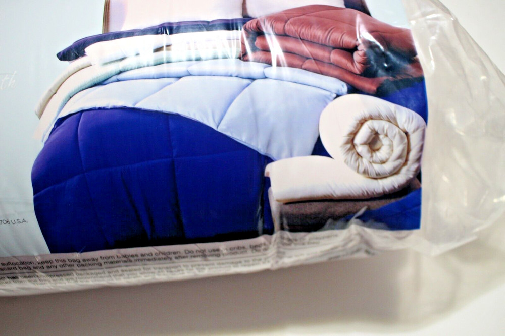 ROYAL LUXE MICROFIBER DOWN ALTERNATIVE COMFORTER 88"X88" FULL/ QUEEN PINK