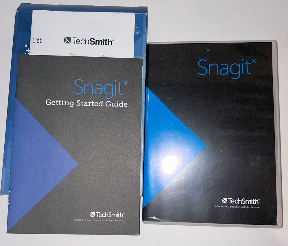 TechSmith Snagit Screen Capture & Video Creation CD Software. Windows 12! Mac 3!