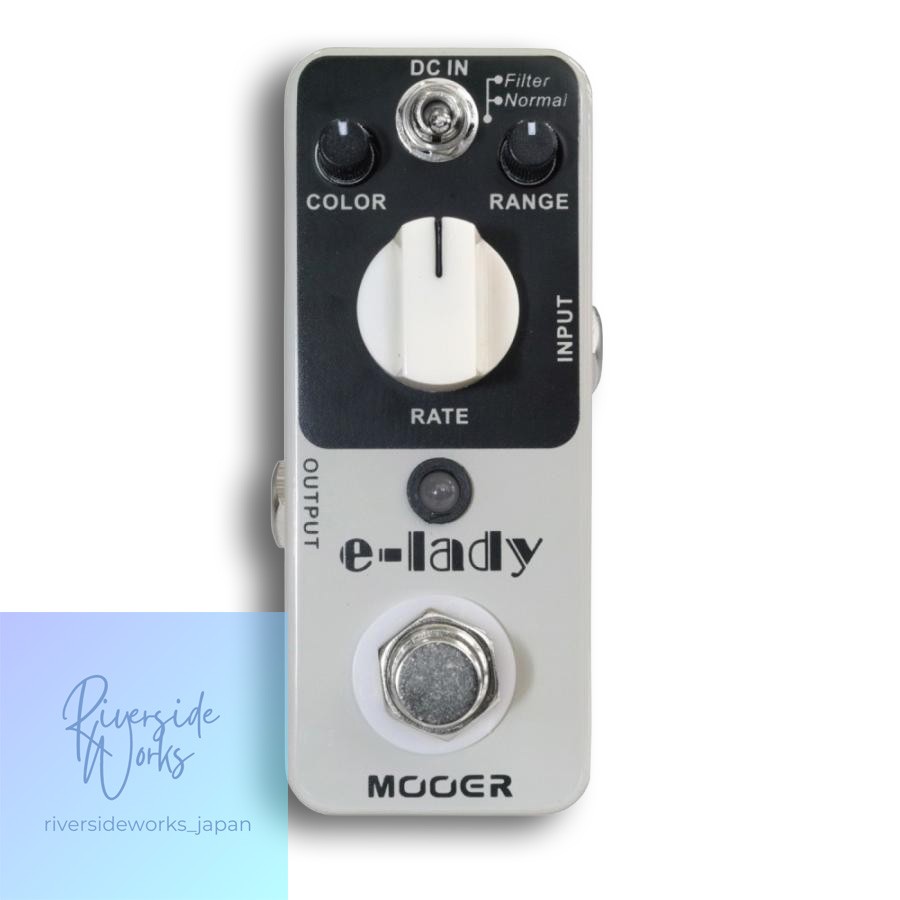 Mooer E-lady Mini Flanger Effect Pedal for Guitar