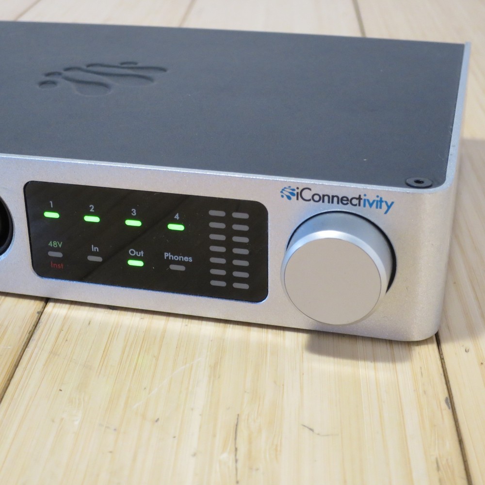 iConnectivity iConnectAUDIO2+ USB Audio Interface MIDI I/O Phantom Power