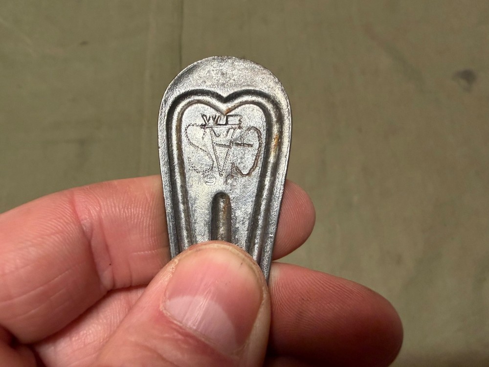 ORIGINAL WWI WWII US ARMY M1910 MESS KIT SPOON UTENSIL-DATED 1918