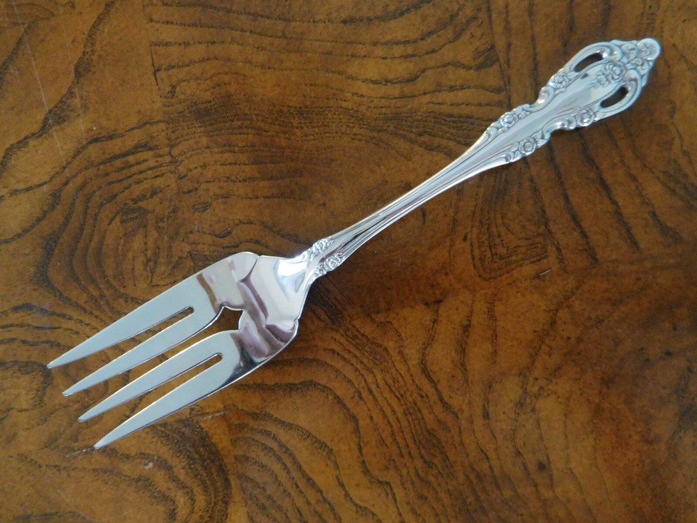 Oneida Stainless SERVING FORK Brahms Flatware Community Silverware Betty Crocker