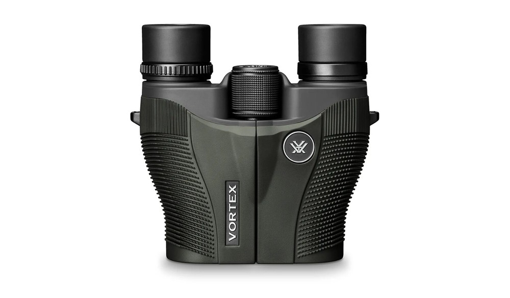 Vortex Optics Vanquish 10x26 Reverse Porro Prism Binocular with CD Hat Bundle