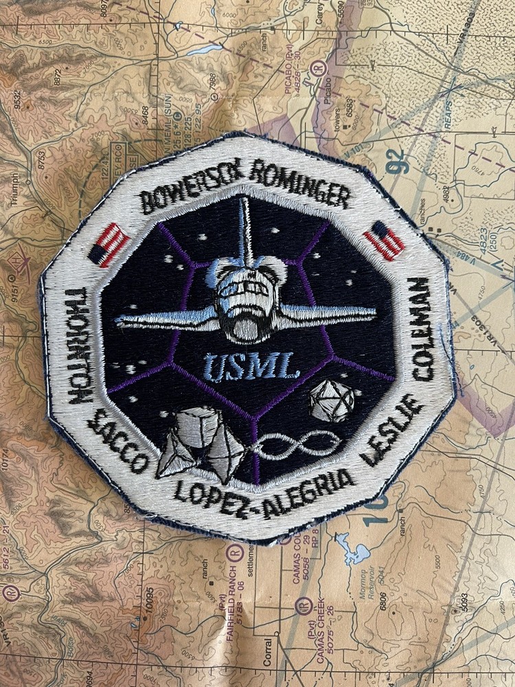 NASA USML Authentic Vintage Original Shuttle mission patch