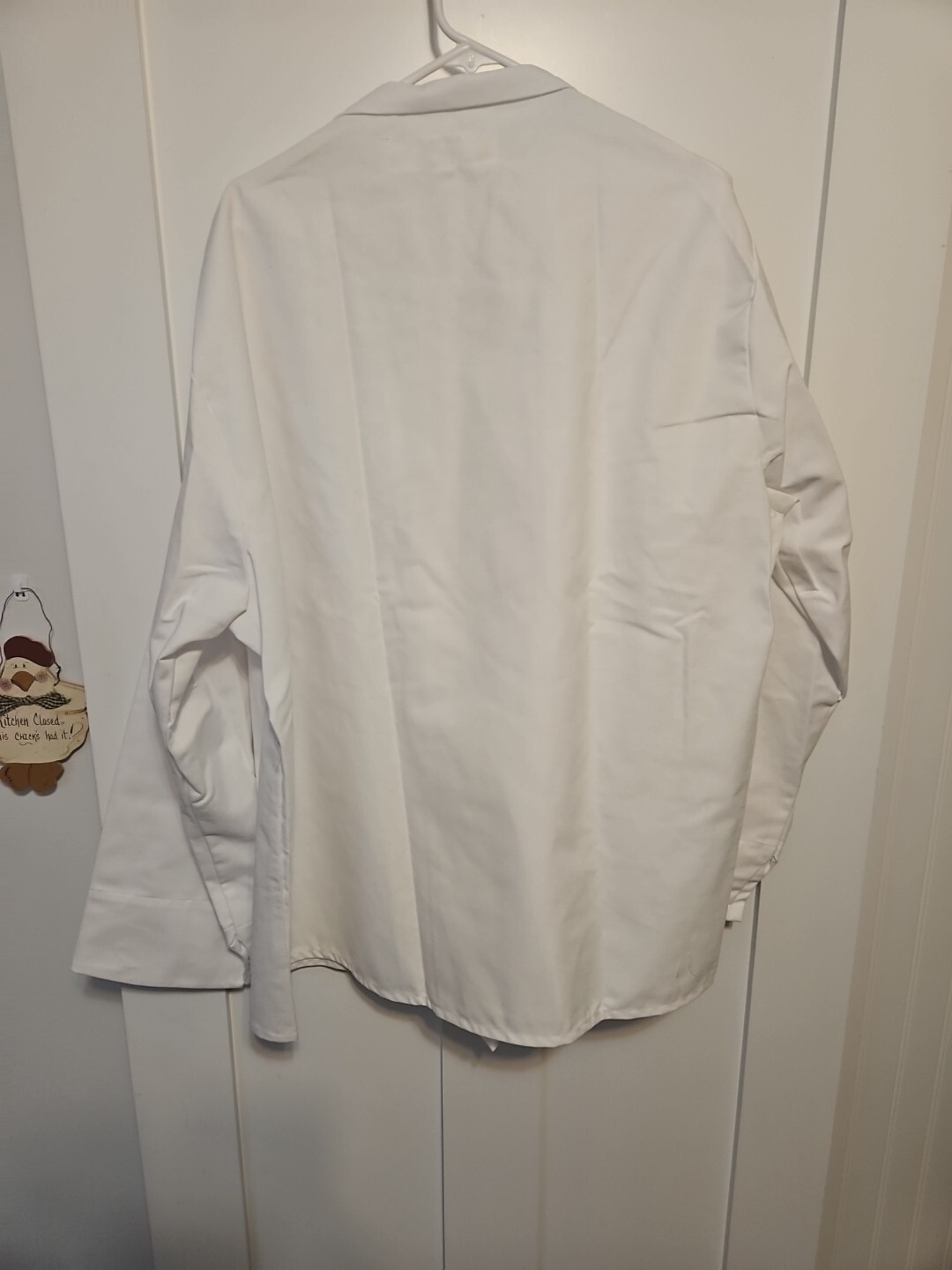 Best-Val White Chef Coat Sz XXL 52-54 New No Tags