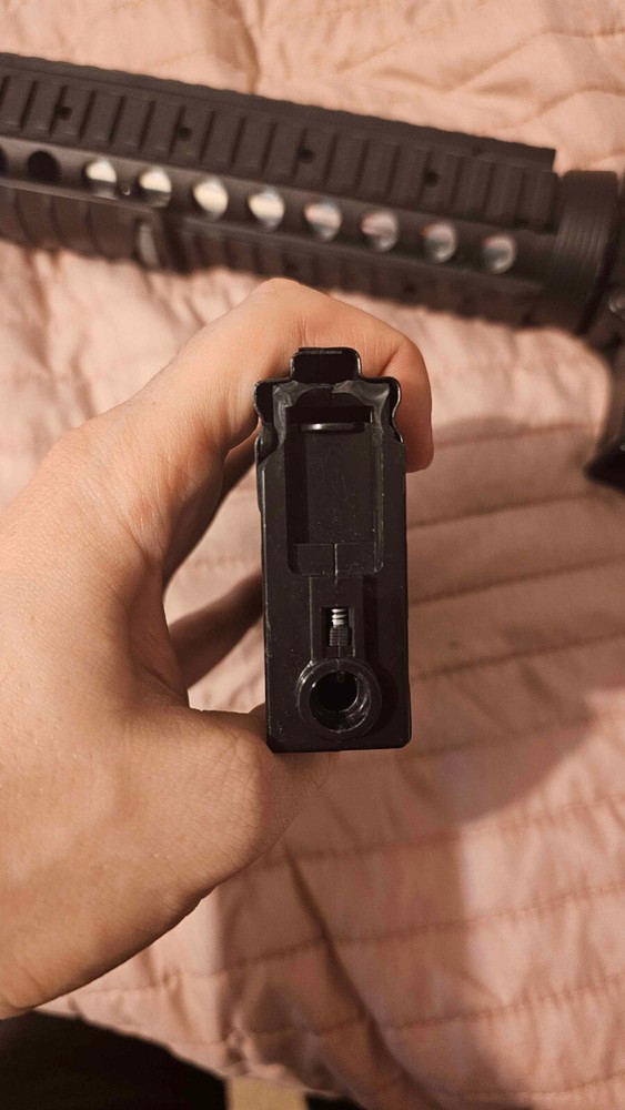 Lancer tactical m16 airsoft gun .2 mm