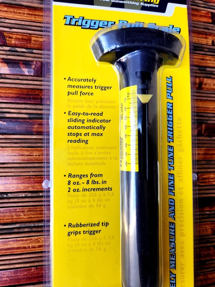 Wheeler Engineering TRIGGER PULL SCALE 8oz-8lbs for Gunsmithing