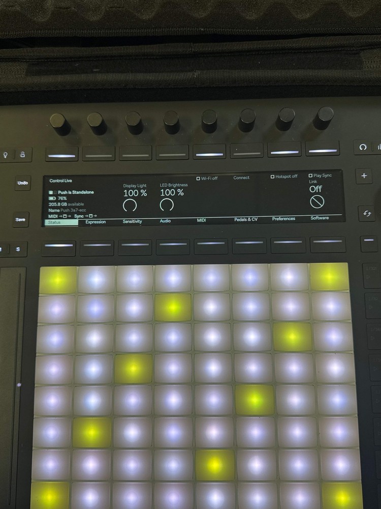 Ableton Push 3 Standalone MIDI Controller with Protective Case