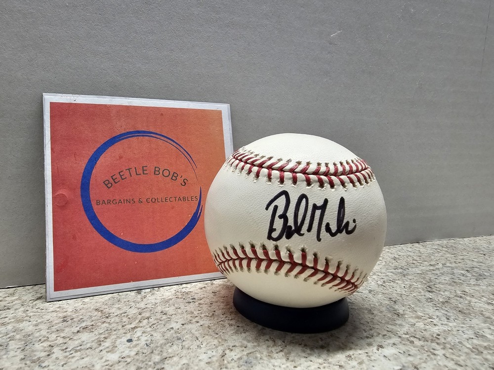 Bob Melvin A's D-Backs Mariners MLB Autographed Rawlings Baseball No COA