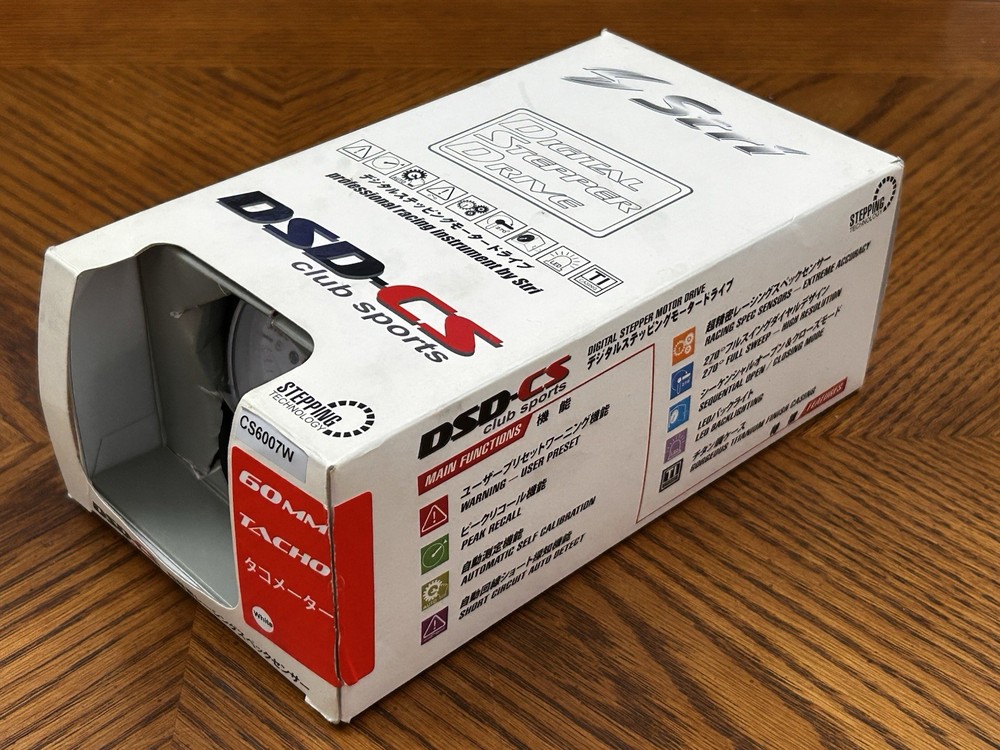 S Stri DSD-CS CS6007W Digital Stepper Drive Tachometer