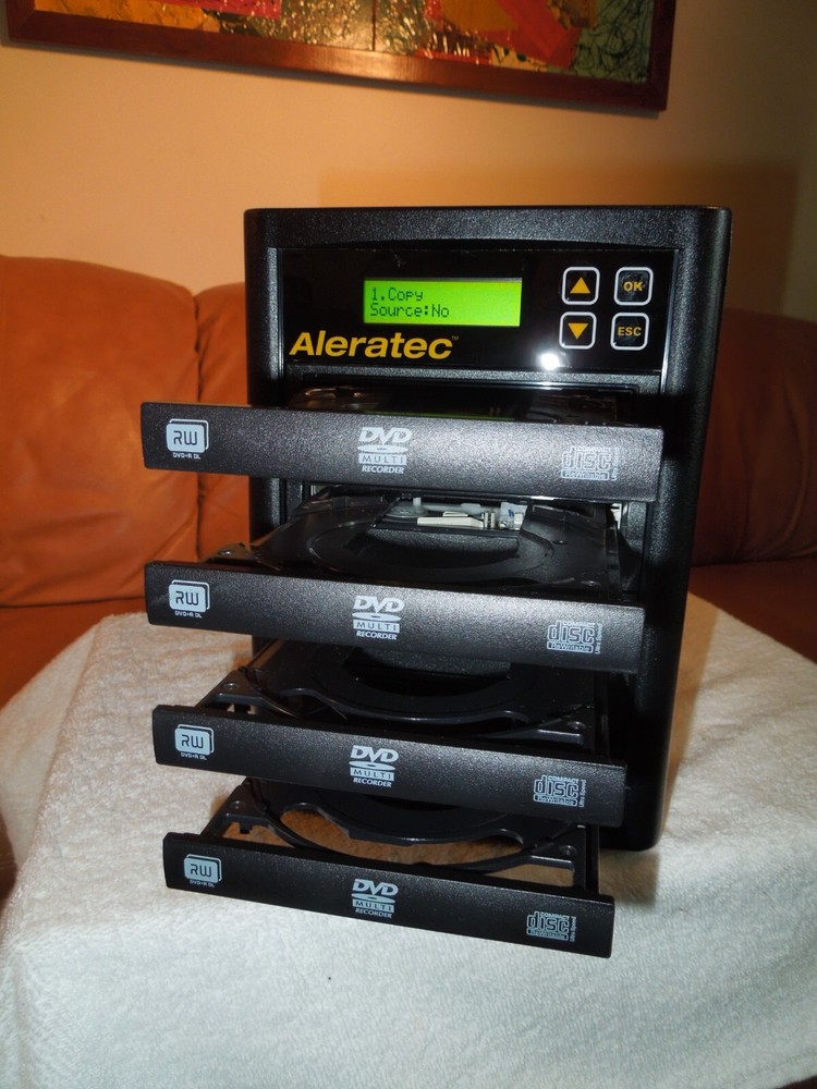 Aleratec 1:3 DVD / CD High Speed Copy / Duplicator Cruiser