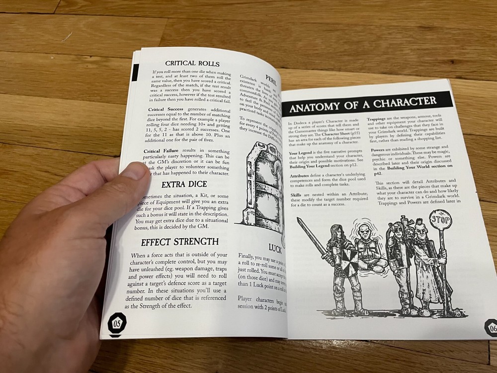 OSR Dungeons & Dragons Dodeca Adventuring through Grimdark Worlds