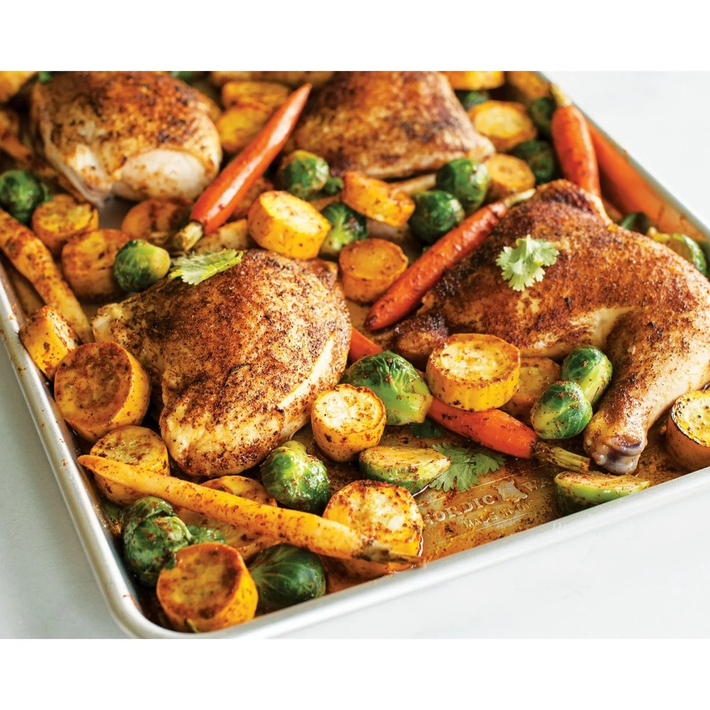 Nordic Ware Naturals 21" x 15" Aluminum Extra Large Rectangular Cookie & Baking