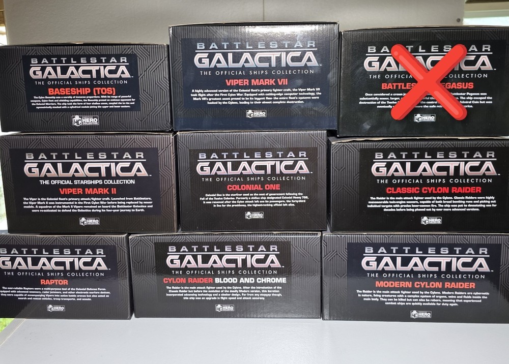 Battlestar Galactica The Official Ships Collection From Eaglemoss
