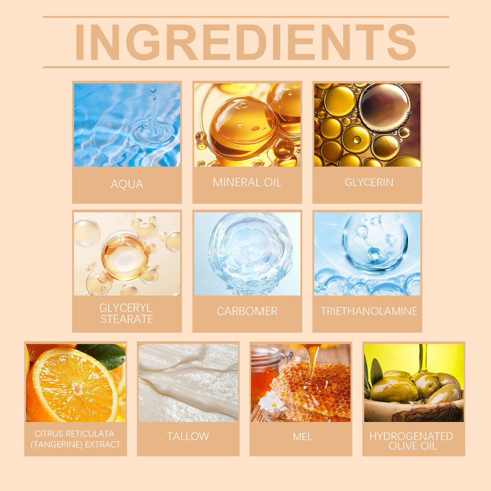 Refreshing Moisturizing Cream – Beef Tallow Honey Gentle Hydrating 🧼