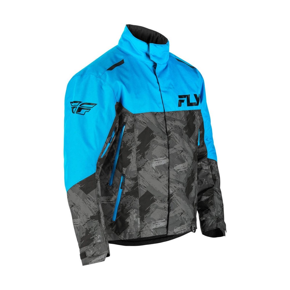 Fly Racing SNX Pro Jacket - Blue with Black