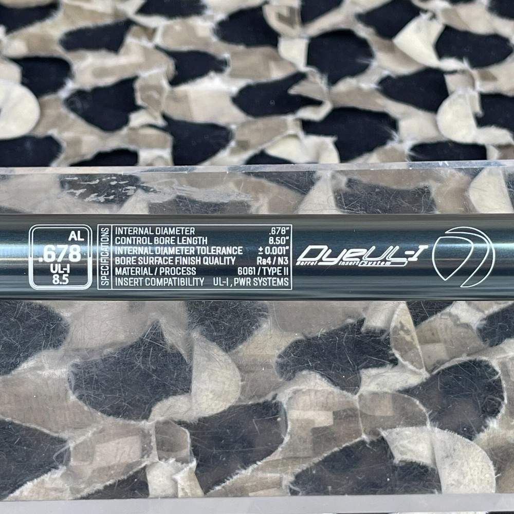 NEW Dye UL-I PWR Barrel Insert - .678