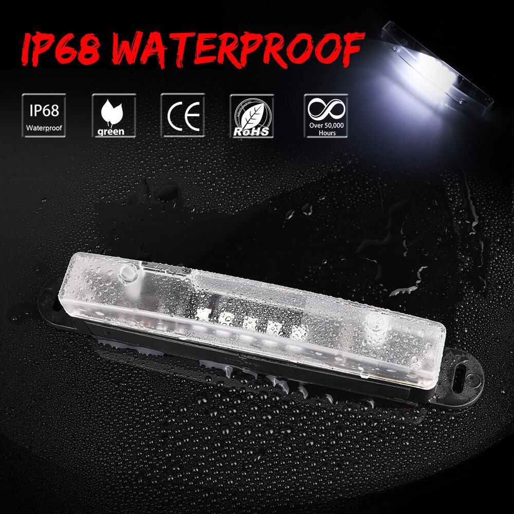 Interior Roll Cage Mount LED Dome Reading Work light Magnetic base Universal UTV