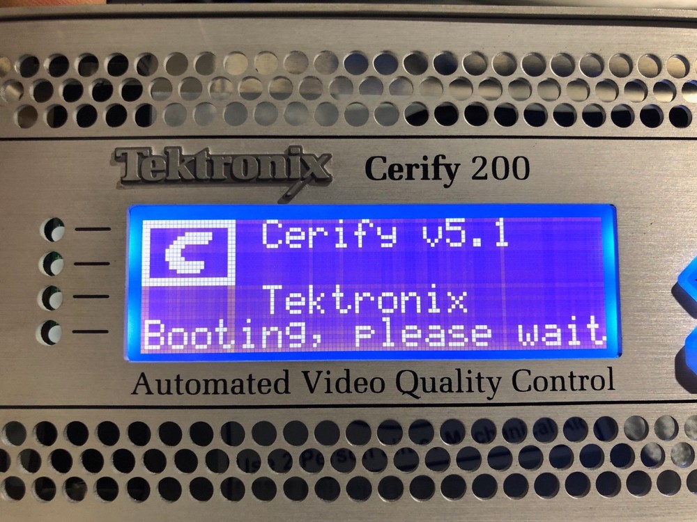 Tektronix Cerify 200 , CYS200 Automated Video Quality Control