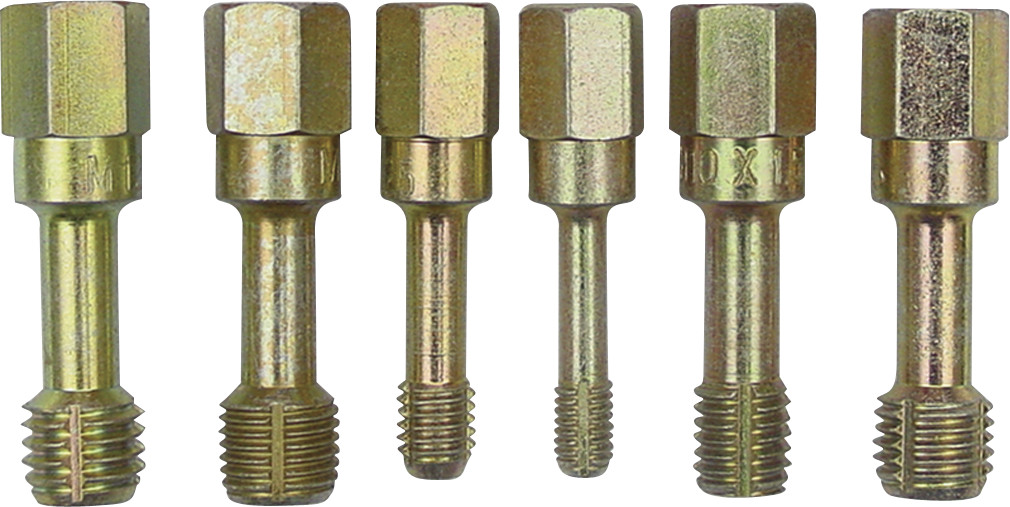Lang 2588 6 Piece Metric Thread Restorer Tap Set