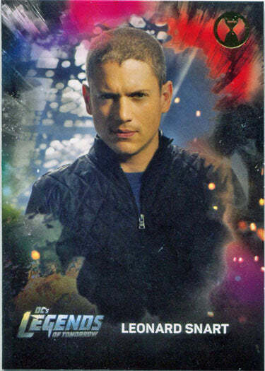 DCs Legends of Tomorrow Rip Hunter Deco Foil Character Bios Parallel Card C8