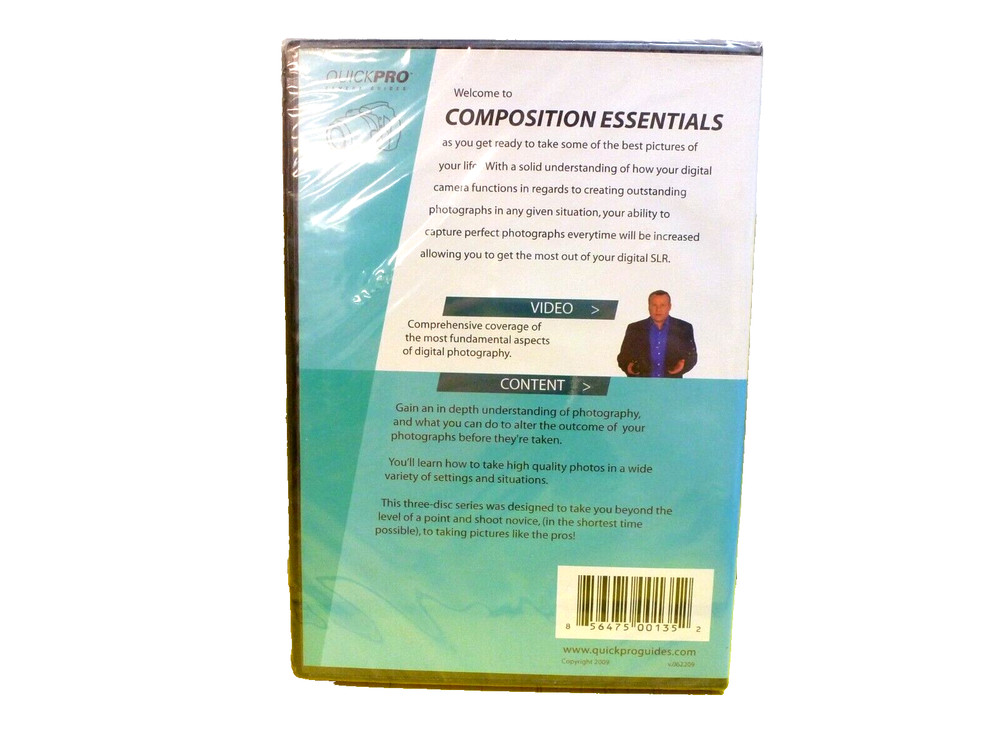 QUICKPRO Camera Guides: Composition Essentials - Interactive DVD Tutorial - 99