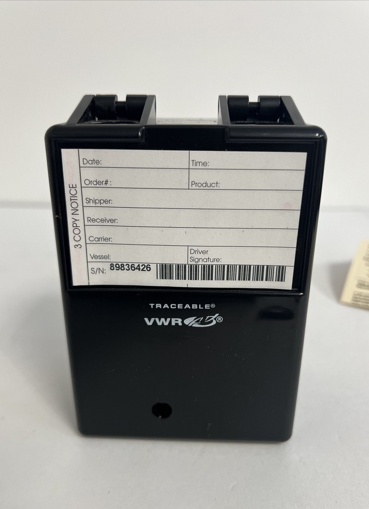 Open Box VWR Traceable Disposable Temperature Recorder 15551-008