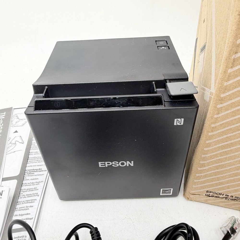 Epson M362B TM-m30II Thermal Receipt Printer POS Tested