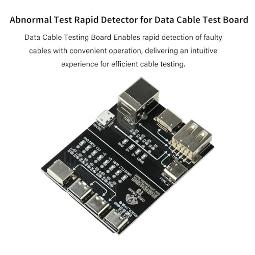 USB Cable Tester Board, Data Cable Detection Board with Type-C Lightning