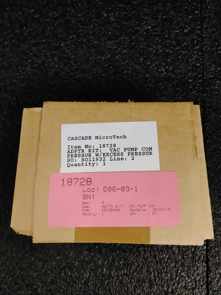 Cascade Micro/KNF 10159567-10 PM4165-035 Manometer