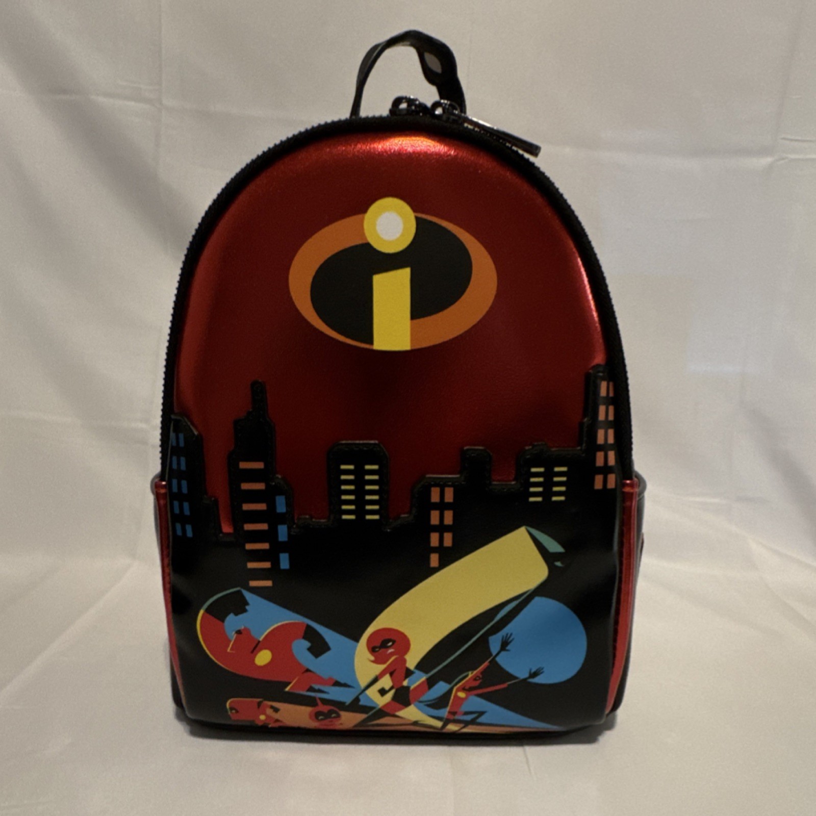 Loungefly Pixar Disney The Incredibles Mini Backpack 2023 Theme Park, Movie, New