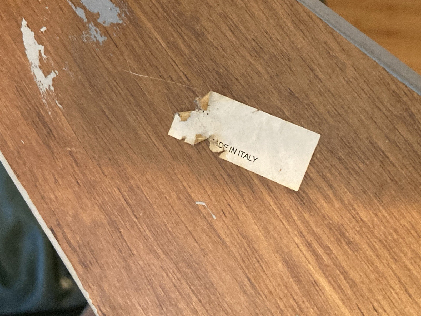 Vintage Wooden Library Spiral Case, Mid Century Modern Book stairs Made In Italy