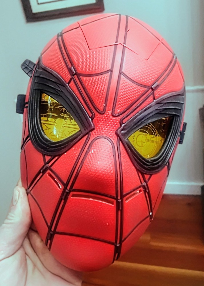 Batman Spiderman Functional Masks Tested Mattel Marvel Hasbro Light Up