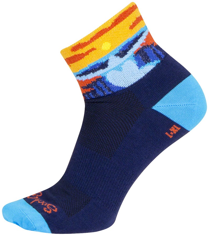 SockGuy Classic Socks Small/Medium Crew Socks Bluffs