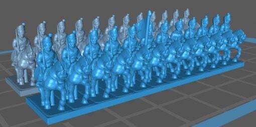British Houshold Scots Greys - 6mm Minis
