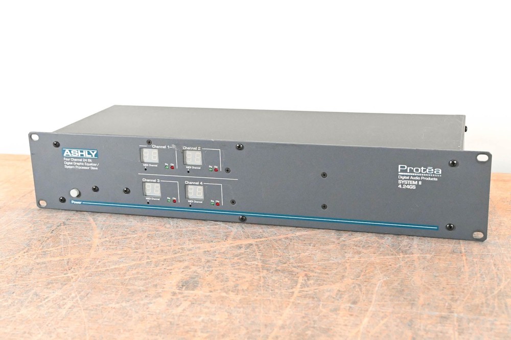Ashly Protea System II 4.24GS 4-Channel Digital Graphic Equalizer Slave CG00894