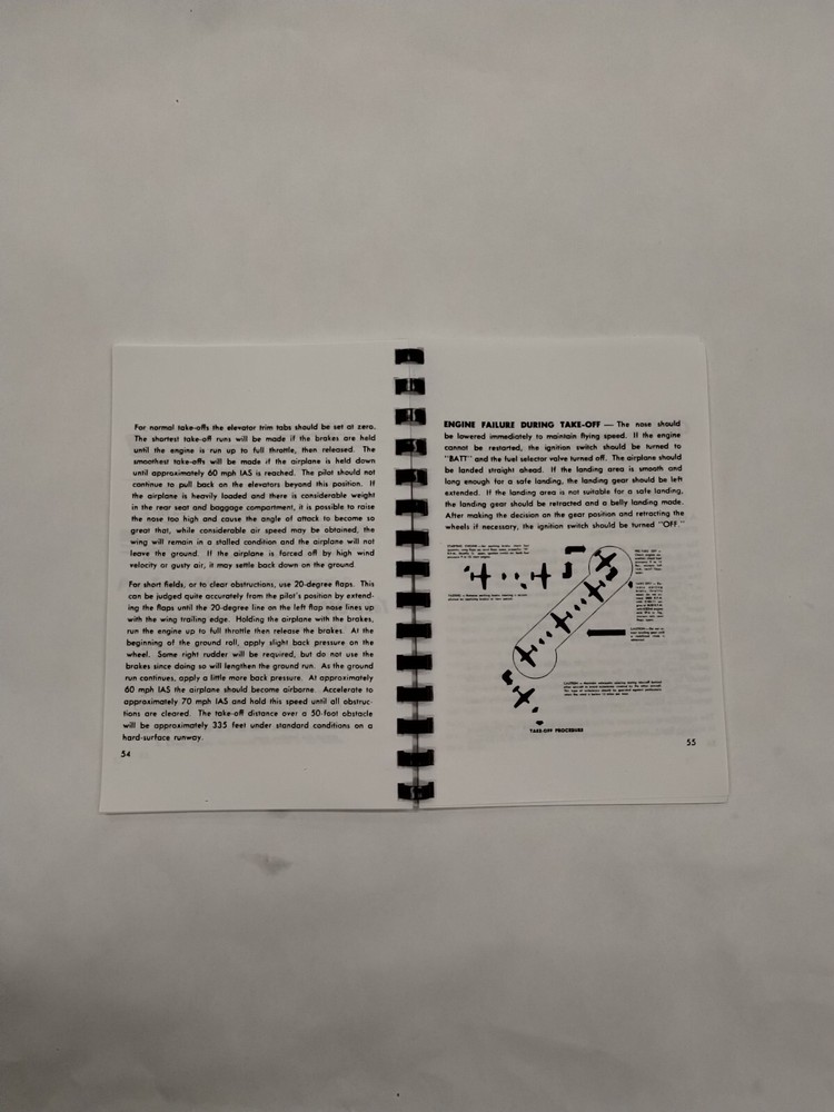 Beechcraft Bonanza Model E35 Owner's Manual-Copy