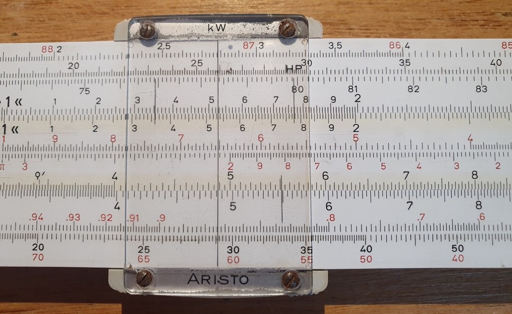 Aristo 0968 Studio slide rule calculator
