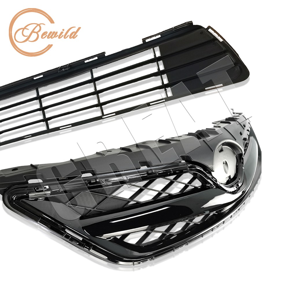 For 2011 2012 2013 Toyota Corolla Front Upper & Lower Bumper Grille Assembly Set
