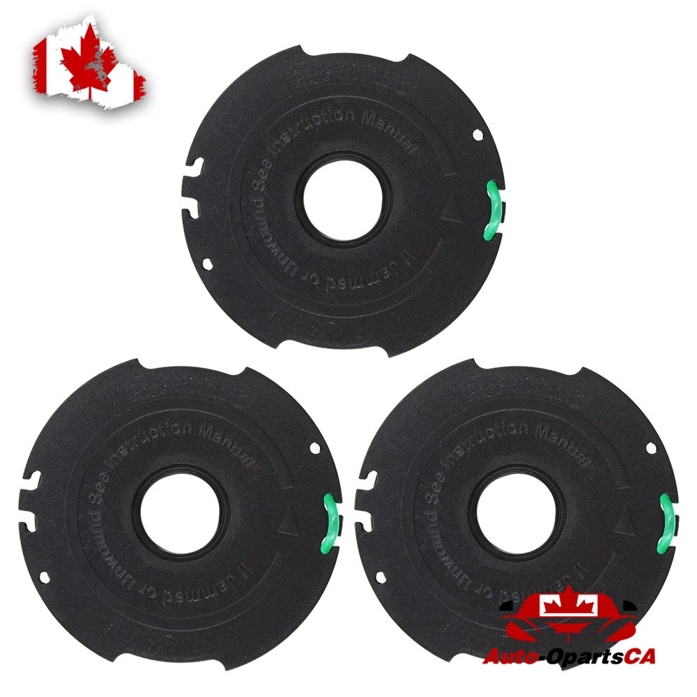 For Black & Decker GH3000 Model 3PK SF-080 String Trimmer Spool Line Replacement