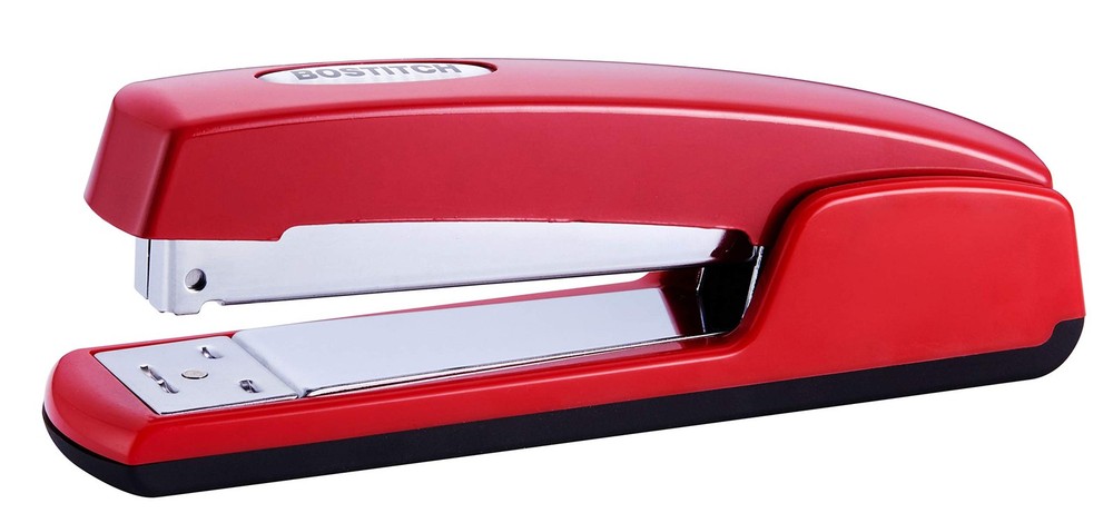 Bostitch Classic Red Stapler Durable Metal Design No Jam Technology 20 Sheets