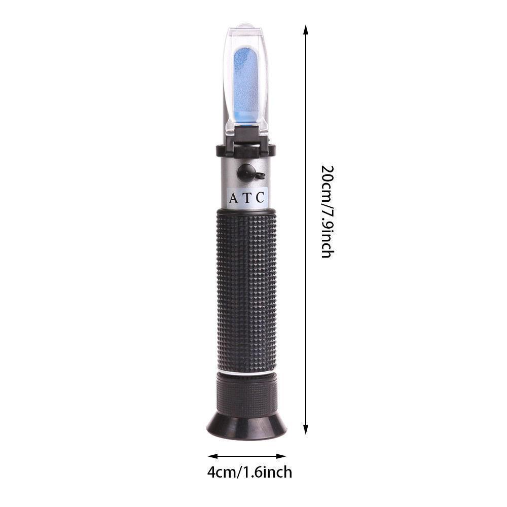 0~10% Salinity Meter Refractometer Water Reader Marine Salt Aquarium Tester US